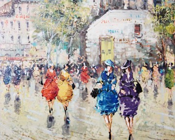 Paisajes Painting - st054D impresionismo escenas parisinas
